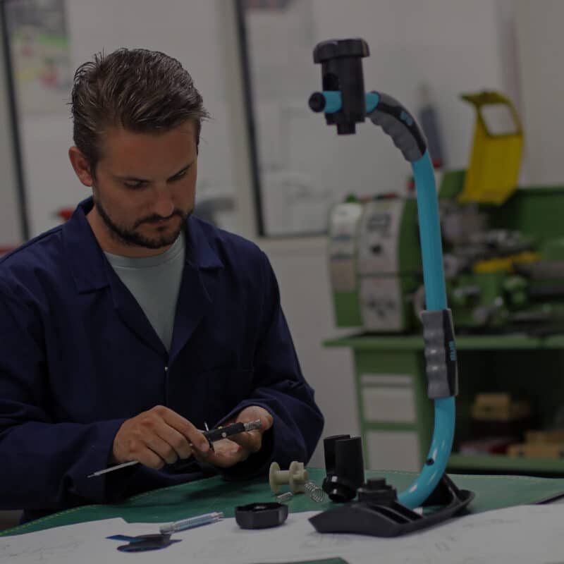 prototyping services being carried out by D2M's team