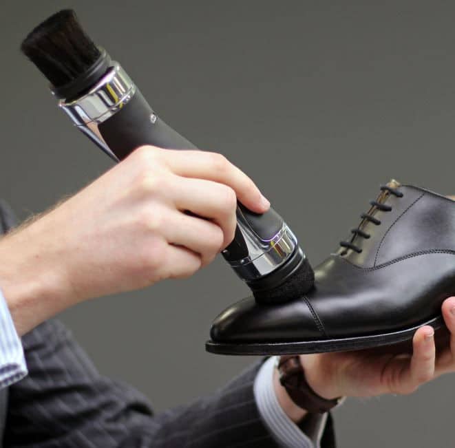 product styling for Equerry shoe care