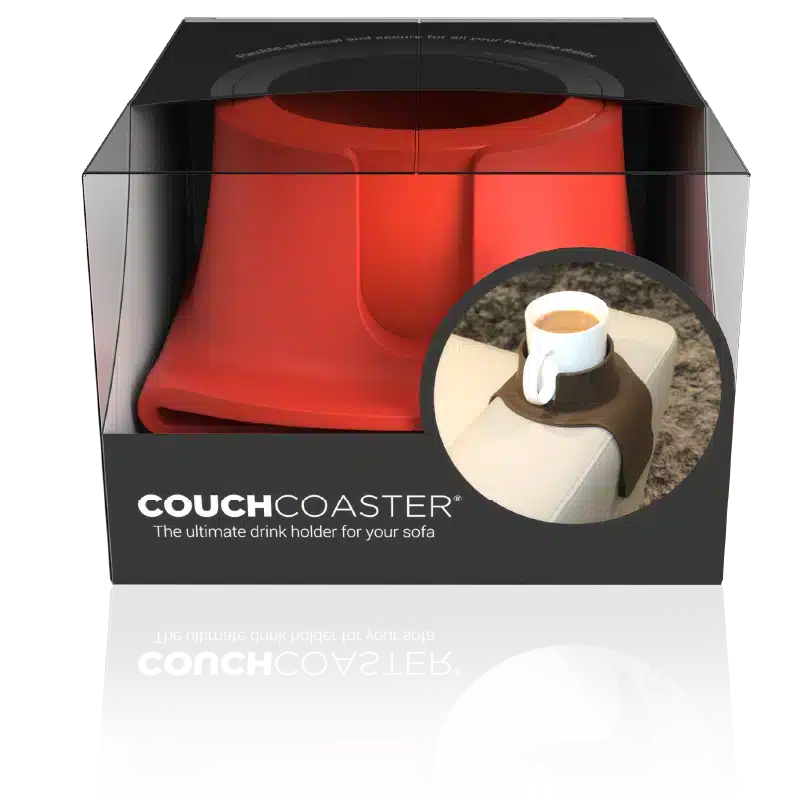 Packaging design for the Couch Coaster